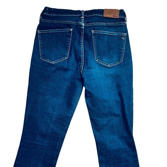 Madewell High-Rise Skinny Jeans Blue Dark Wash Size 28 - Picture 9 of 9